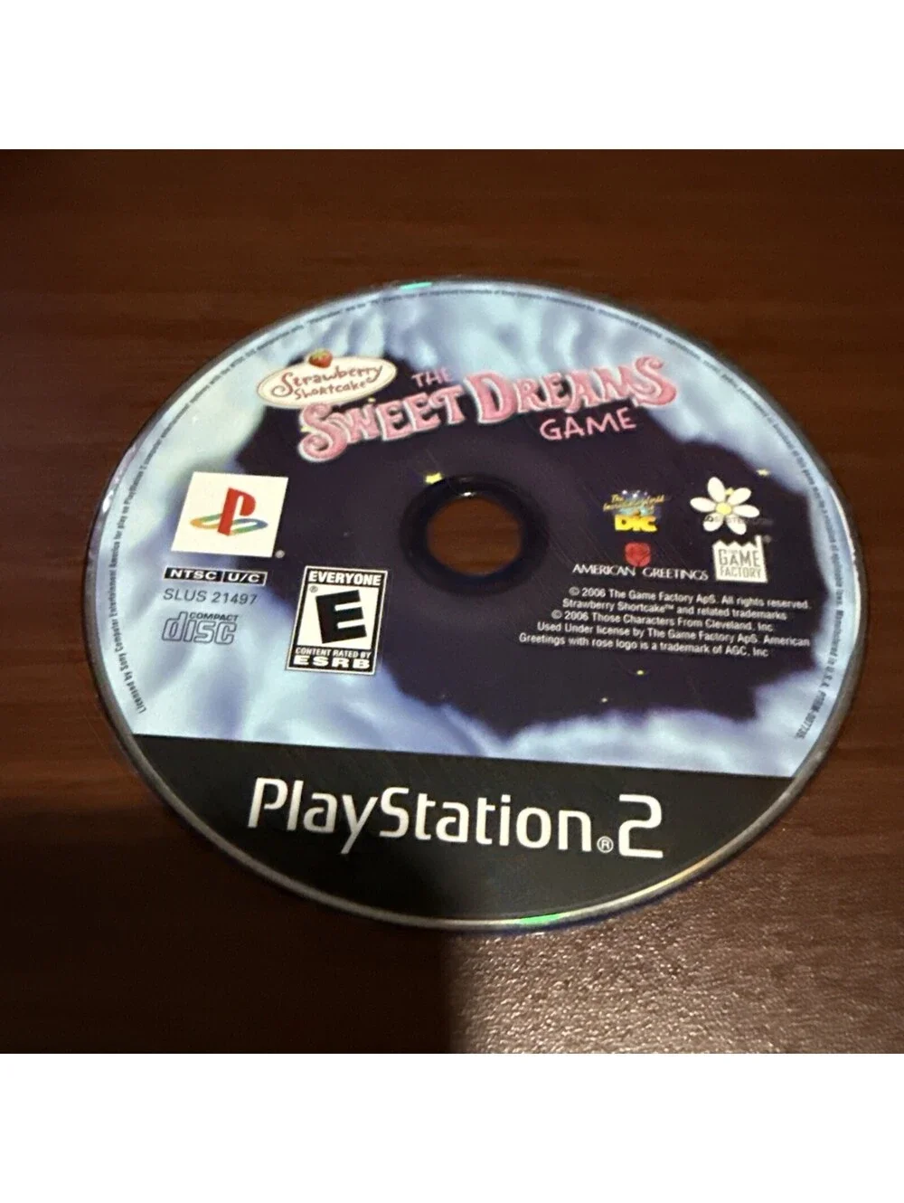 Strawberry Shortcake: The Sweet Dreams Game (Sony PlayStation 2, 2006) DISC ONLY